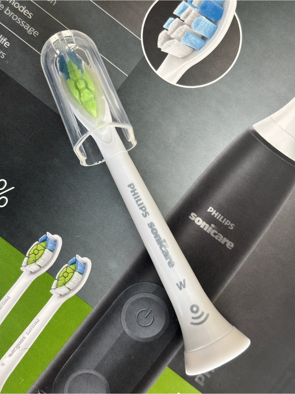 Philips Sonicare 5300 Rechargeable Sonic Toothbrush HX6423/34 Blk - Open Box New - Picture 9 of 13